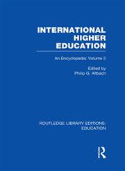 International Higher Education, Vol. 2 An Encyclopedia,0415684358,9780415684354
