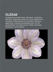 Oleeae Chionanthus, Forestiera, Fraxinus, Ligustrum, Nestegis, Noronhia, Notelaea, Olea, Osmanthus, Picconia, Priogymnanthus, Syringa,1158119712,9781158119714