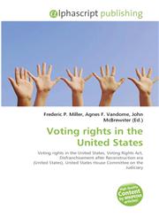 Voting Rights in the United States,6130009542,9786130009540