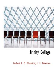 Trinity College,1140465031,9781140465034