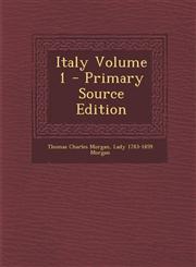 Italy Volume 1 - Primary Source Edition,1287871690,9781287871699