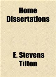 Home Dissertations,1151422800,9781151422804