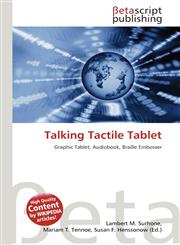 Talking Tactile Tablet,6133630558,9786133630550