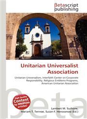 Unitarian Universalist Association,6134880329,9786134880329