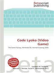 Code Lyoko (Video Game),6134826499,9786134826495