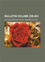 Bulletin Volume 259-283,123127431X,9781231274316