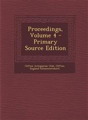 Proceedings, Volume 4 - Primary Source Edition,1295147750,9781295147755