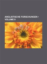 Anglistische Forschungen (Volume 9),1154366499,9781154366495