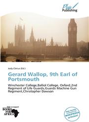 Gerard Wallop, 9th Earl of Portsmouth,6137873099,9786137873090