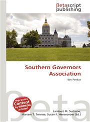 Southern Governors Association,613531484X,9786135314847