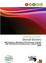 Denzil Davies,6138445082,9786138445081