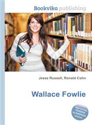 Wallace Fowlie,551186689X,9785511866895