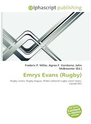 Emrys Evans (Rugby),613563528X,9786135635287