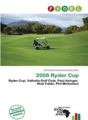 2008 Ryder Cup,6138371313,9786138371311