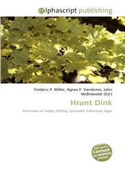 Hrant Dink,6130237375,9786130237370