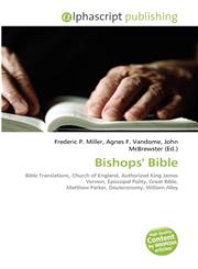 Bishops' Bible,6132823743,9786132823748
