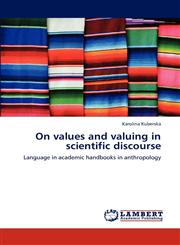 On values and valuing in scientific discourse,3848493381,9783848493388