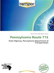 Pennsylvania Route 71S,6138530373,9786138530374