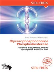 Glycerophosphocholine Phosphodiesterase,6139384753,9786139384754