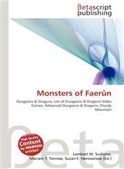Monsters of Faerûn,613520291X,9786135202915