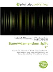 Bane/Adamantium Split 7",6134207535,9786134207539