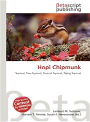 Hopi Chipmunk,6135333801,9786135333800