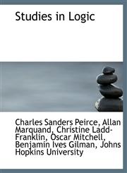 Studies in Logic,1116860961,9781116860962