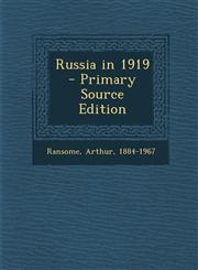 Russia in 1919,1287658326,9781287658320
