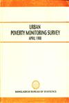 Report of the Urban Poverty Monitoring Survey April, 1998,9845083676,9789845083676