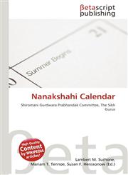 Nanakshahi Calendar,6134597368,9786134597364