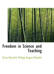 Freedom in Science and Teaching,1116150557,9781116150551
