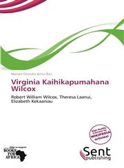 Virginia Kaihikapumahana Wilcox,6139023378,9786139023370