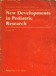 New Developments in Pediatric Research - XV International Congress of Pediatrics, New Delhi 1977 Vol. 3
