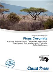 Ficus Coronata,6139805198,9786139805198