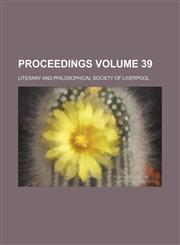 Proceedings Volume 39,115259060X,9781152590601