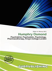 Humphry Osmond,6135750038,9786135750034