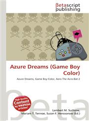 Azure Dreams (Game Boy Color),6135004204,9786135004205