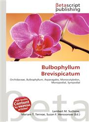 Bulbophyllum Brevispicatum,6136171775,9786136171777