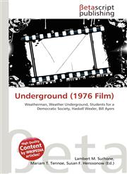 Underground (1976 Film),6134442437,9786134442435