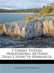 Y Cwmwl Tystion Holwyddoreg Ar Hanes Teulu Y Ffydd Yn Hebreaid Xi.,1245693581,9781245693585