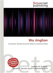 Wu Jinglian,6134803677,9786134803670
