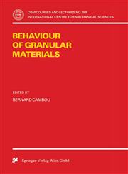 Behaviour of Granular Materials,3211829202,9783211829202