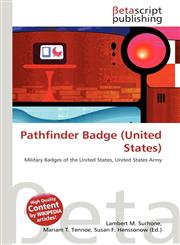 Pathfinder Badge (United States),6133575190,9786133575196