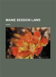 Maine session laws,1231056363,9781231056363