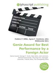 Genie Award for Best Performance by a Foreign Actor,6135631101,9786135631104
