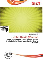 John Davis (Pianist),6200696632,9786200696632