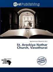 St. Arockiya Nathar Church, Vavathurai,6139304016,9786139304011