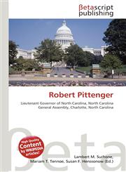 Robert Pittenger,613484859X,9786134848596