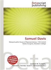 Samuel Davis,6135383787,9786135383782