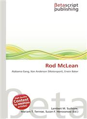 Rod McLean,613757315X,9786137573150